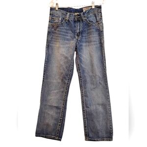 Classic Blue Men's Jeans FADED GLORY 30x30 Relaxed Straight Cotton Polyest Rayon